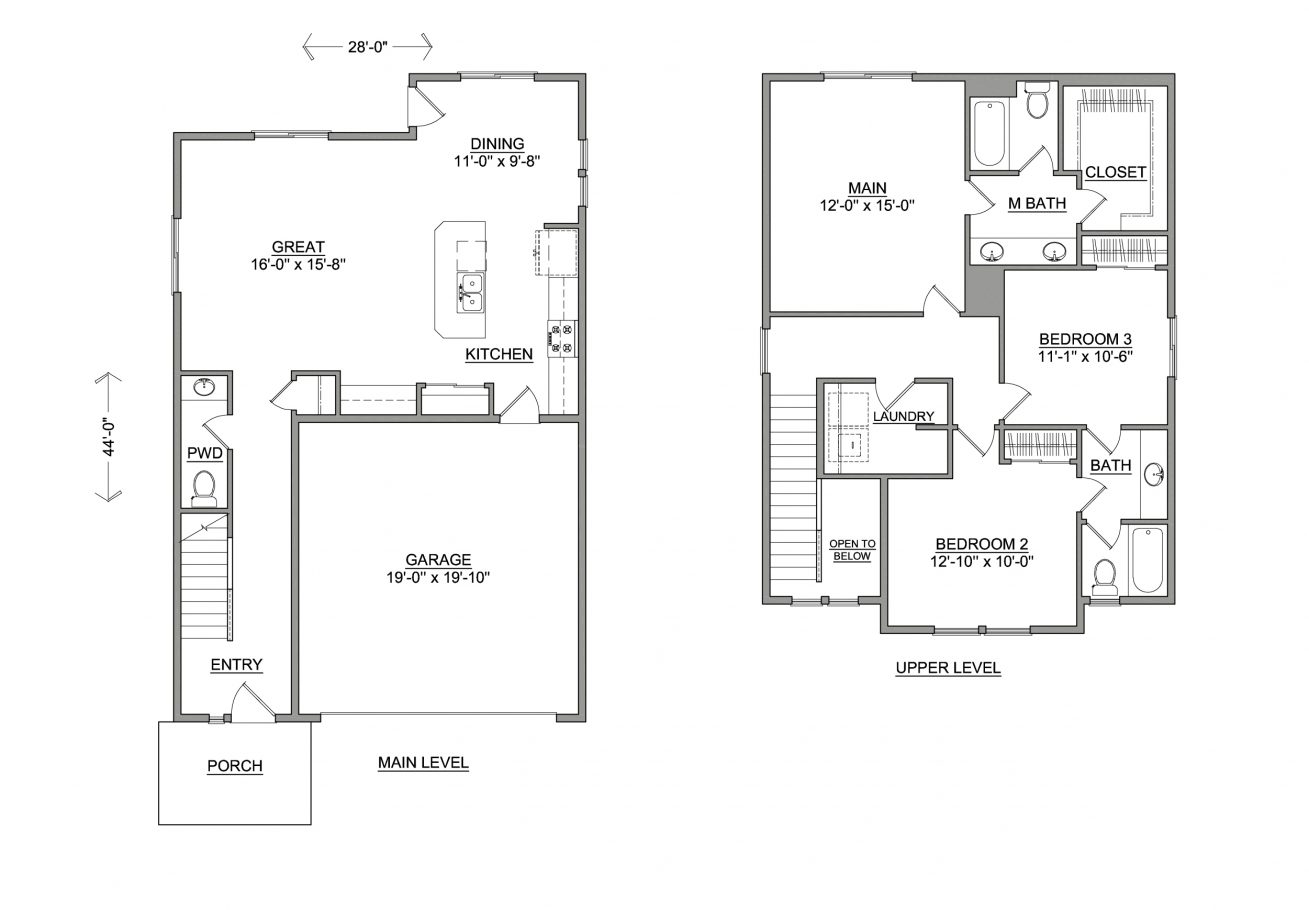 Middleton Floor Plan FC | Home Builders in Oregon, Washington & Idaho