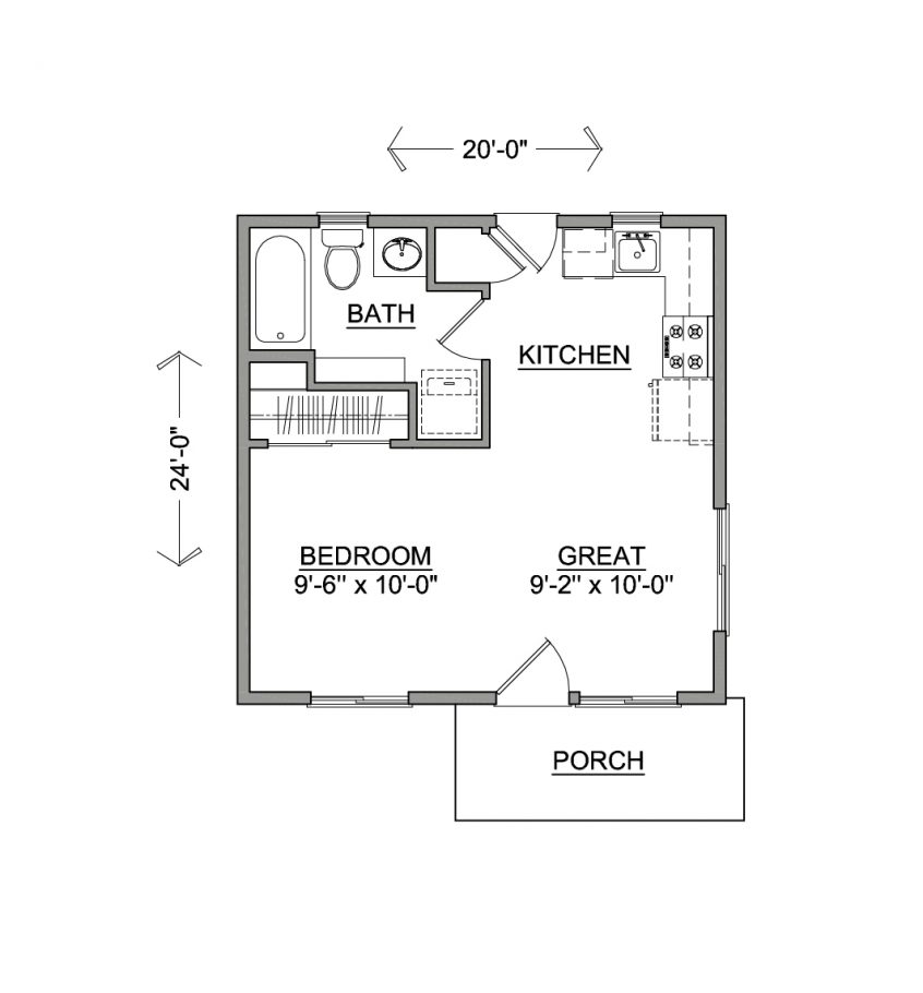 The Acadia Floor Plan