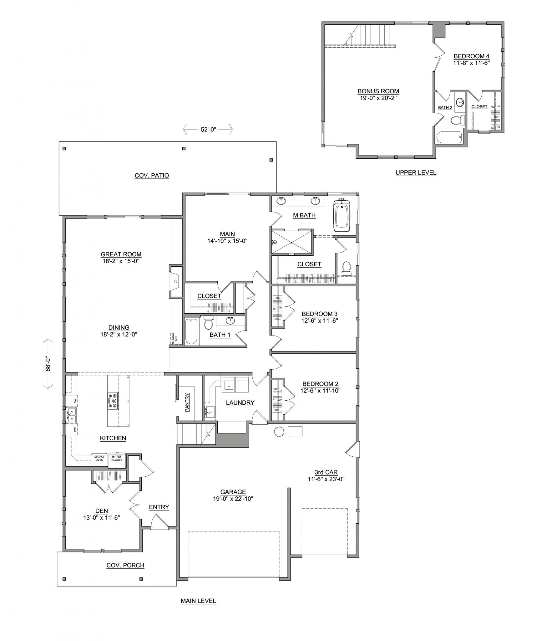 Imperial Floor Plan FC | Home Builders in Oregon, Washington & Idaho