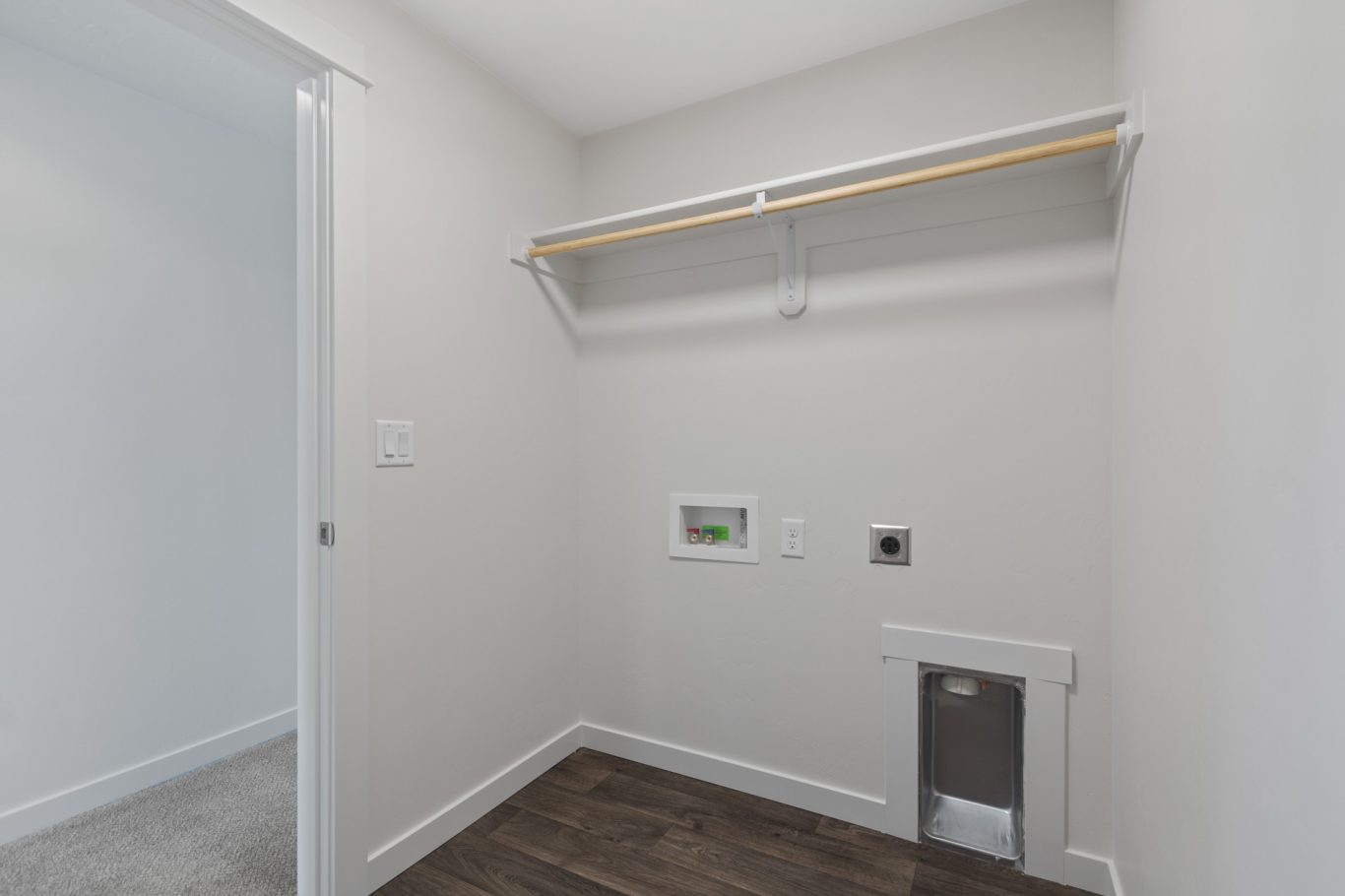The Tumalo Home Plan Laundry Room Photo