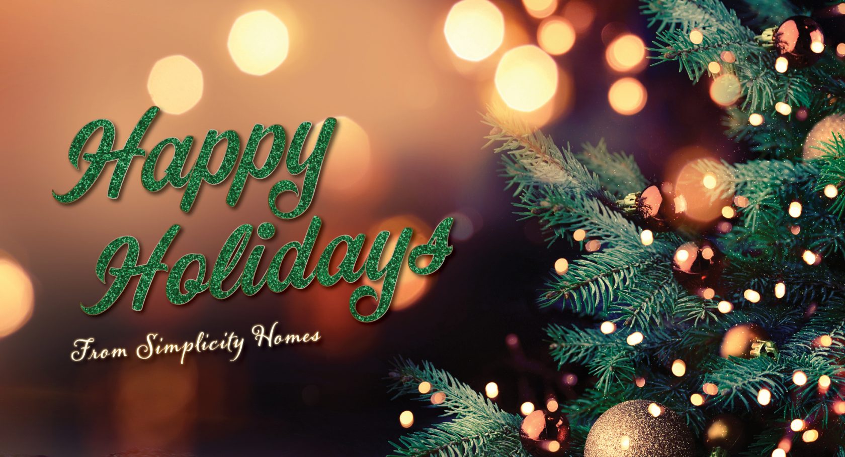 Happy Holidays from Simplicity Homes