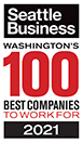 Seattle Business Washington's 100 Best Companies to Work For 2021 Logo